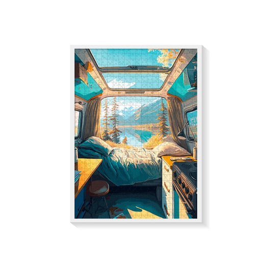 Puzzle Van Life Piece and Love x Radstream 1000 pièces