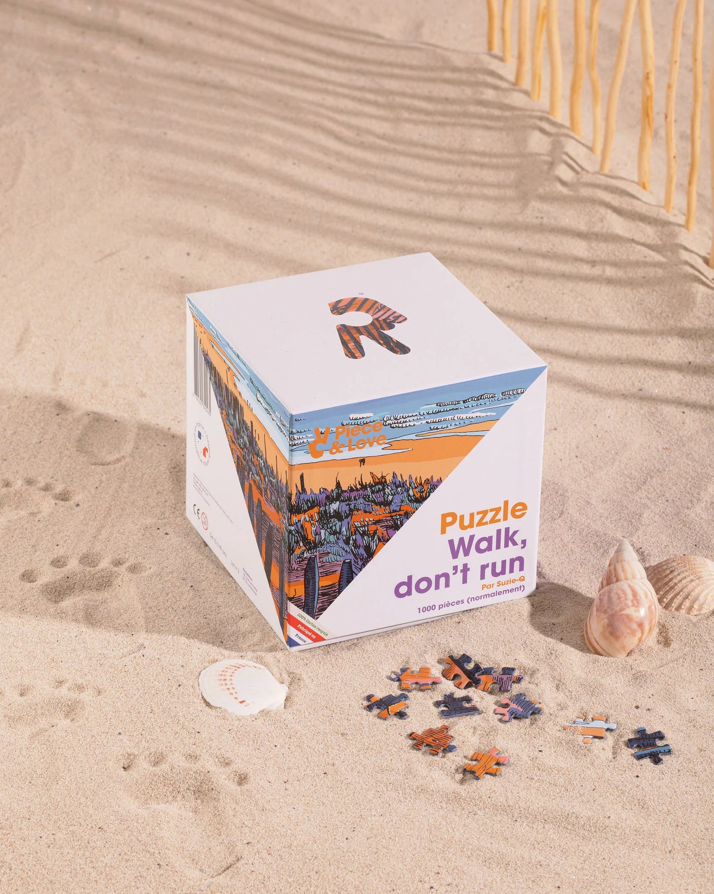 Boîte du puzzle Walk Don't Run Piece and Love x Suzie