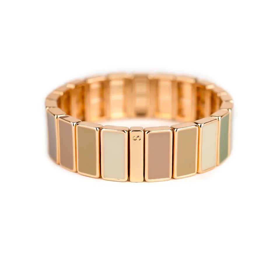 Bracelet Simone à Bordeaux Rectangle Serti Balade