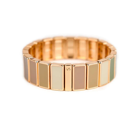 Bracelet Simone à Bordeaux Rectangle Serti Balade