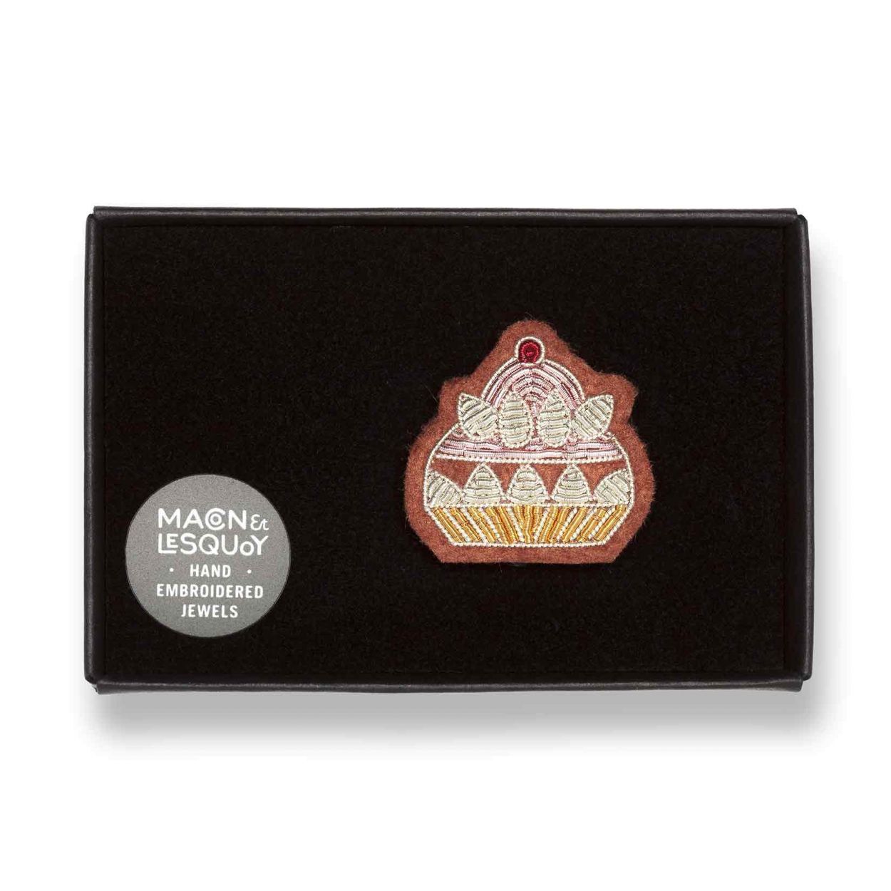 Religieuse - Broche Brodés Main - Macon&Lesquoy