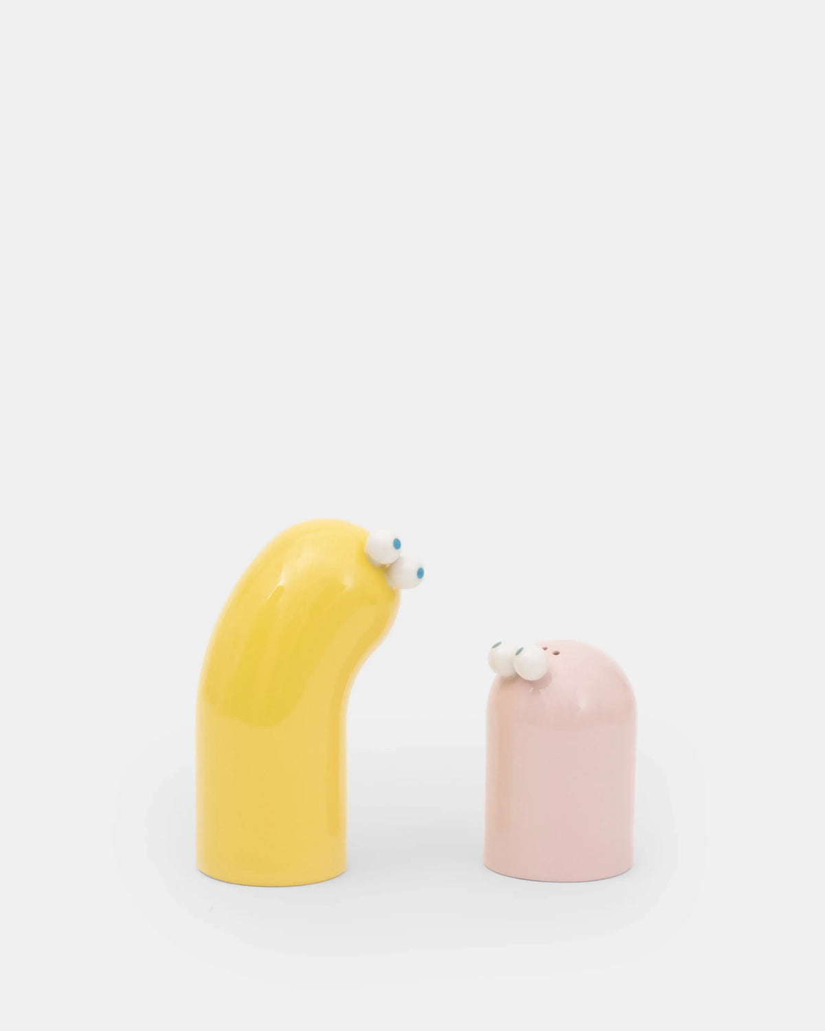 Duo Salt + Pepper rose et jaune de Lucas Zanotto