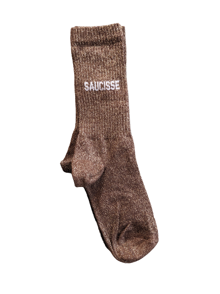 Chaussettes Fuck Chaussettes Paillettes MAITRESSE Taille 36-42
