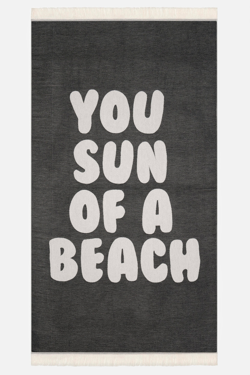 Serviette de plage You Sun of a Beach Noir - Sun of a Beach