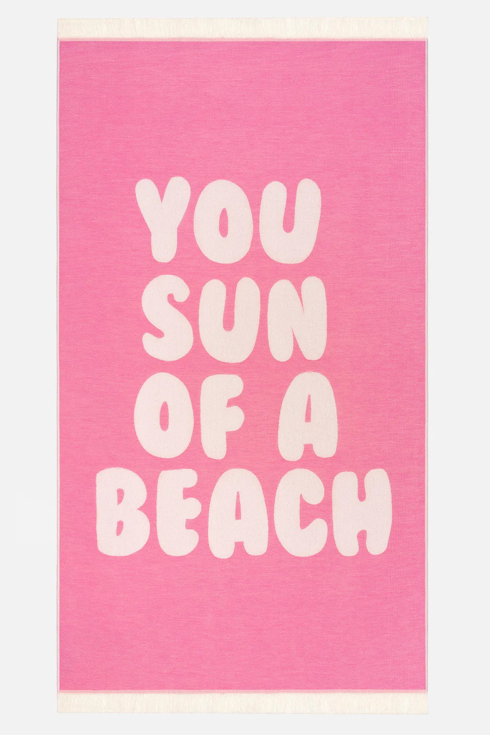 Serviette de plage You Sun of a Beach Rose - Sun of a Beach