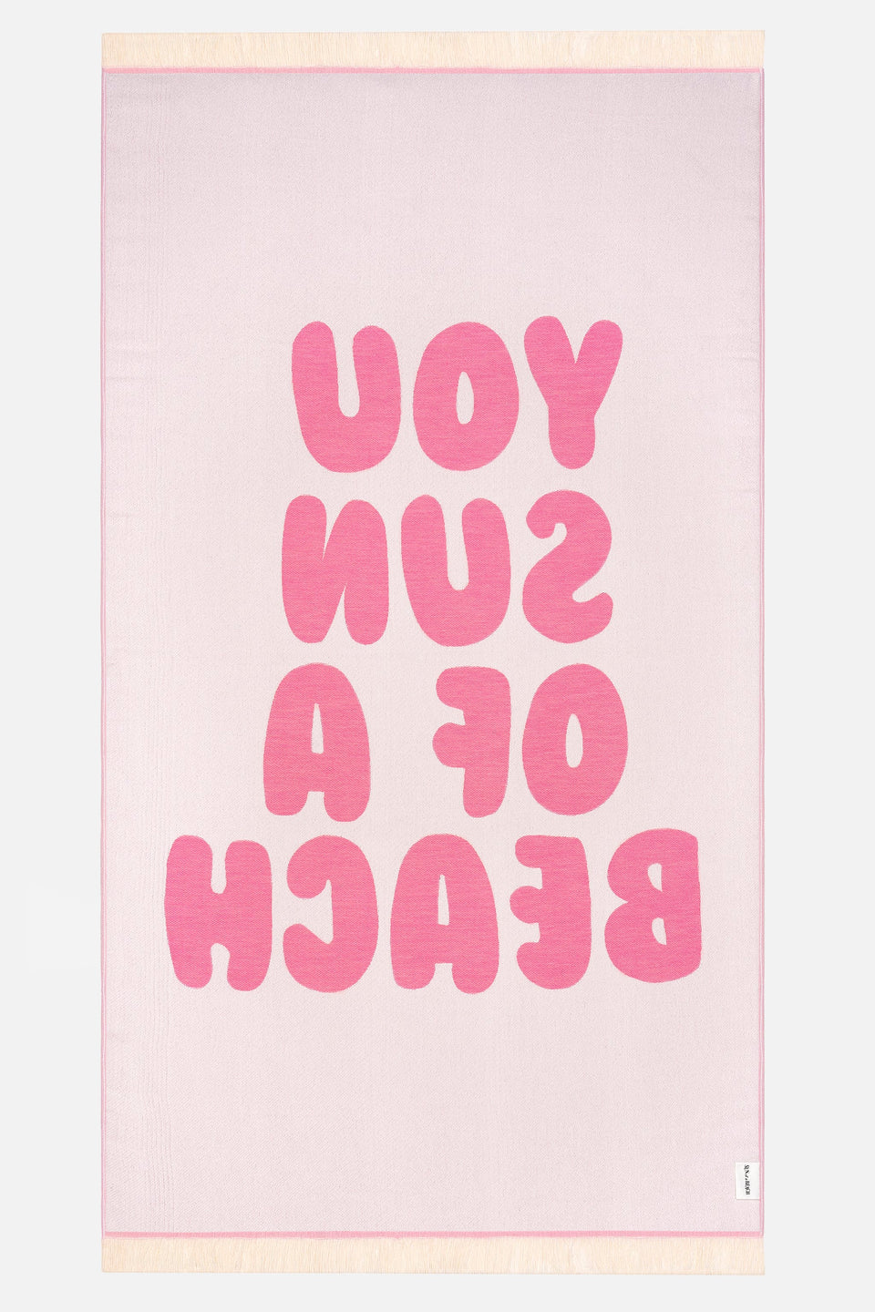 Serviette de plage You Sun of a Beach Rose - Sun of a Beach