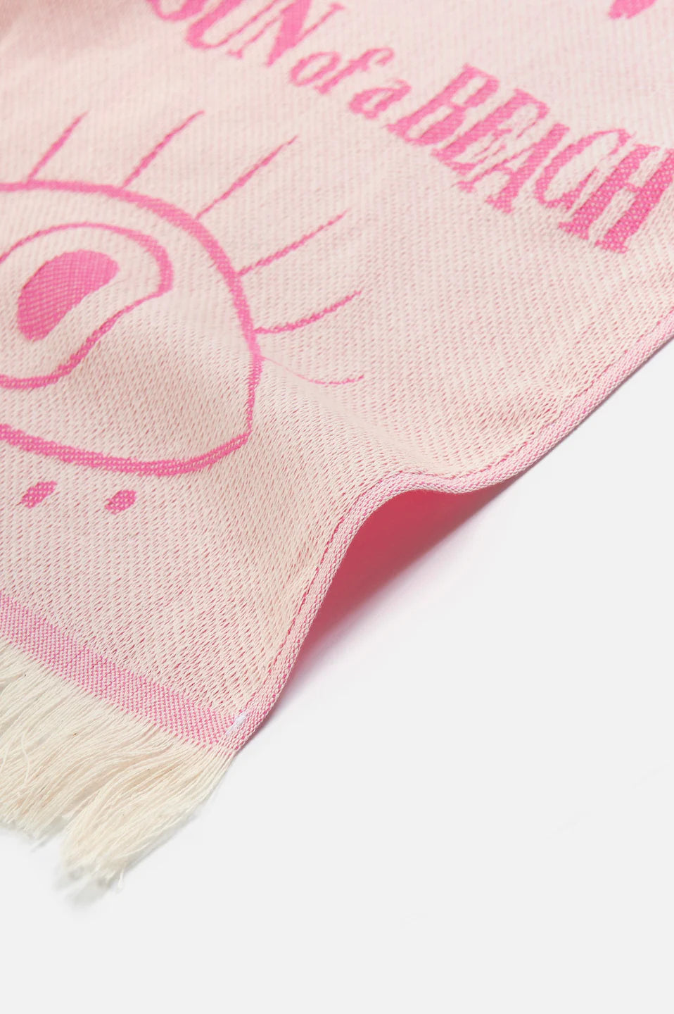 Serviette de plage Electric Eyes Rose - Sun of a Beach