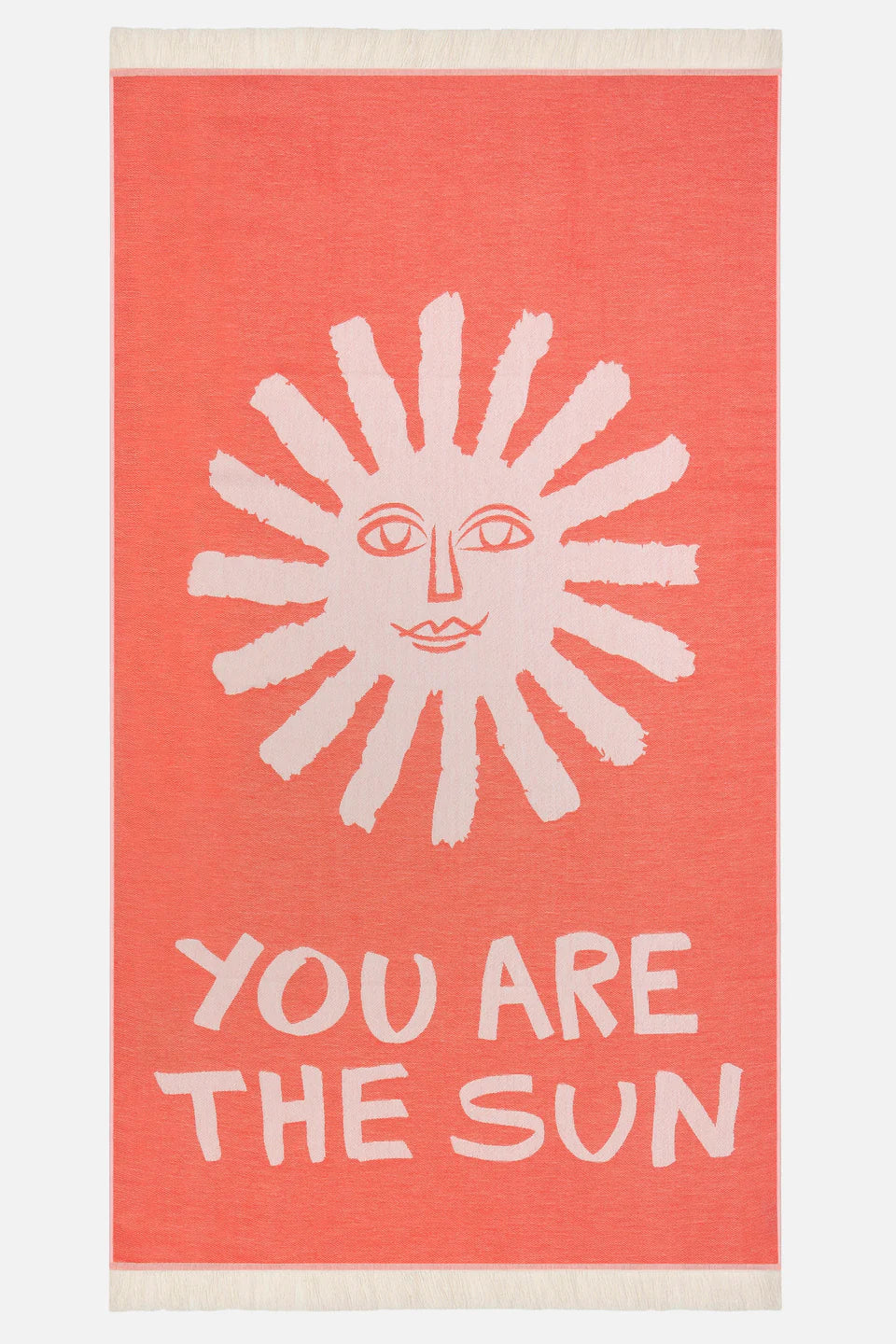 Serviette de plage You Are The Sun Orange - Sun of a Beach