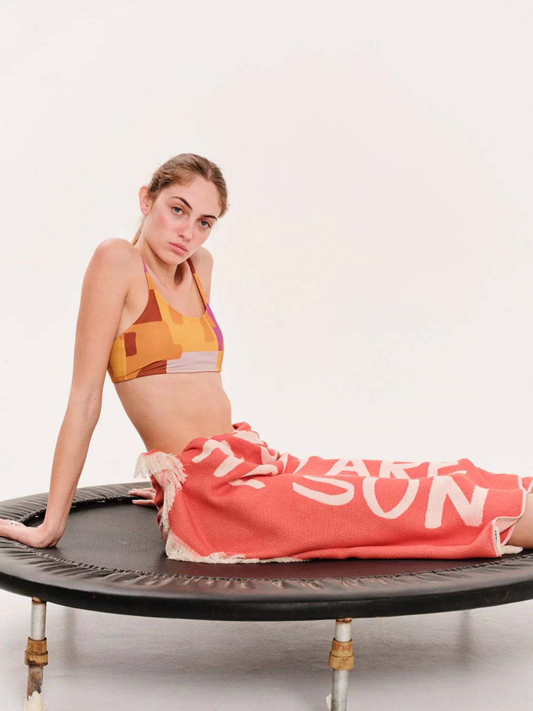 Serviette de plage You Are The Sun Orange - Sun of a Beach