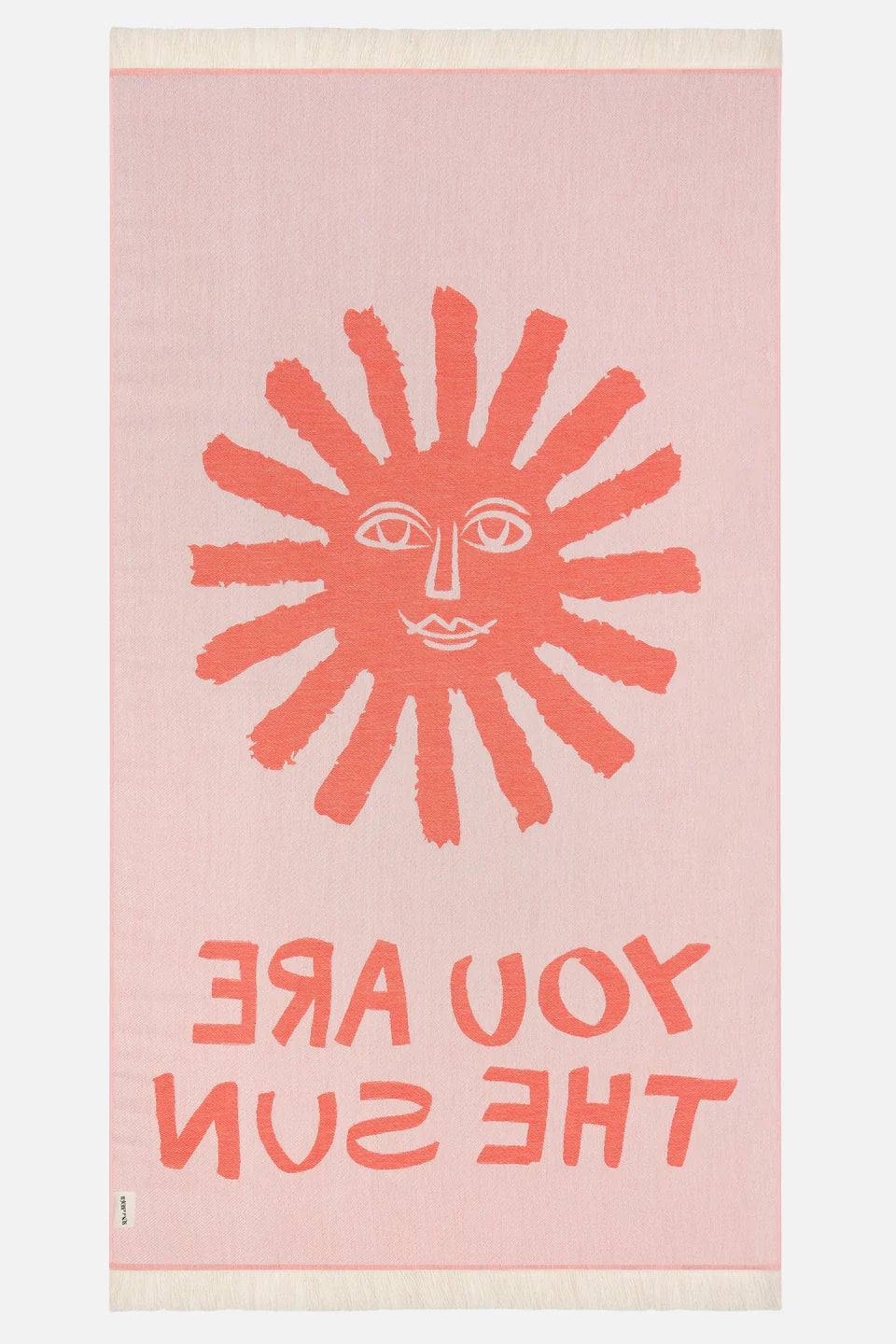Serviette de plage You Are The Sun Orange - Sun of a Beach