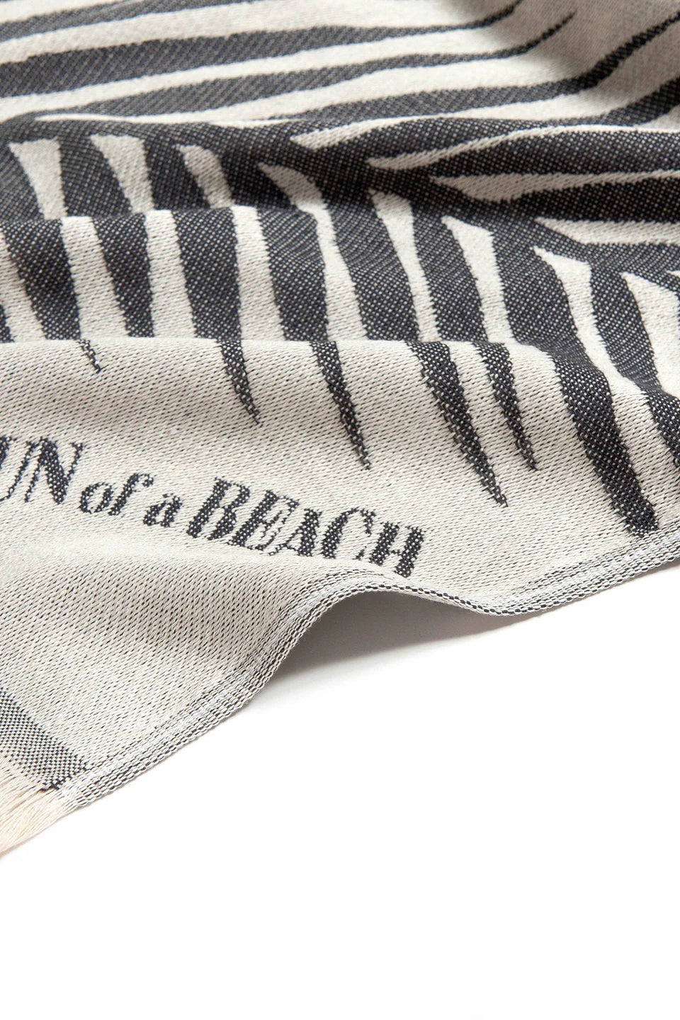 Serviette de plage Palm Springs Grise - Sun of a Beach