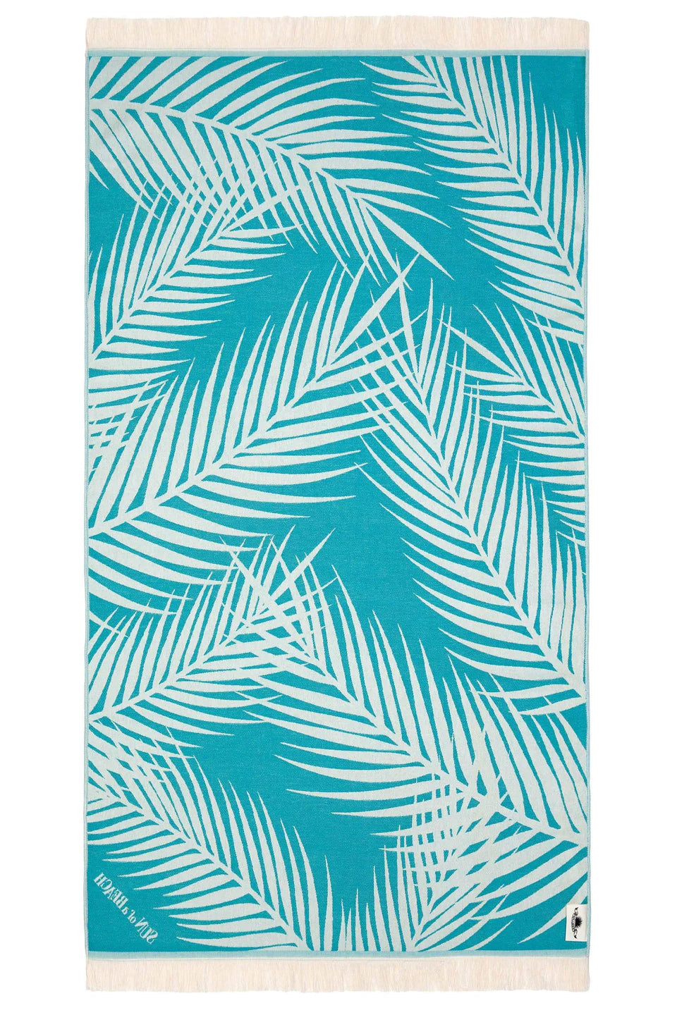Serviette de plage Palm Springs Bleu - Sun of a Beach