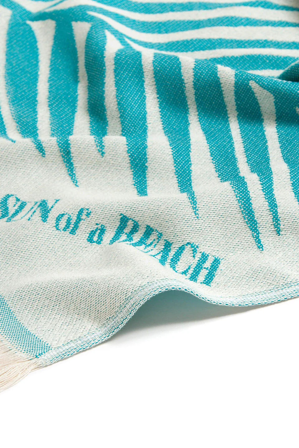 Serviette de plage Palm Springs Bleu - Sun of a Beach