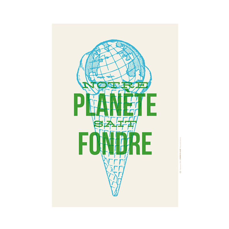 Notre Planète - Affiche A3 - Gaspard De Lalune