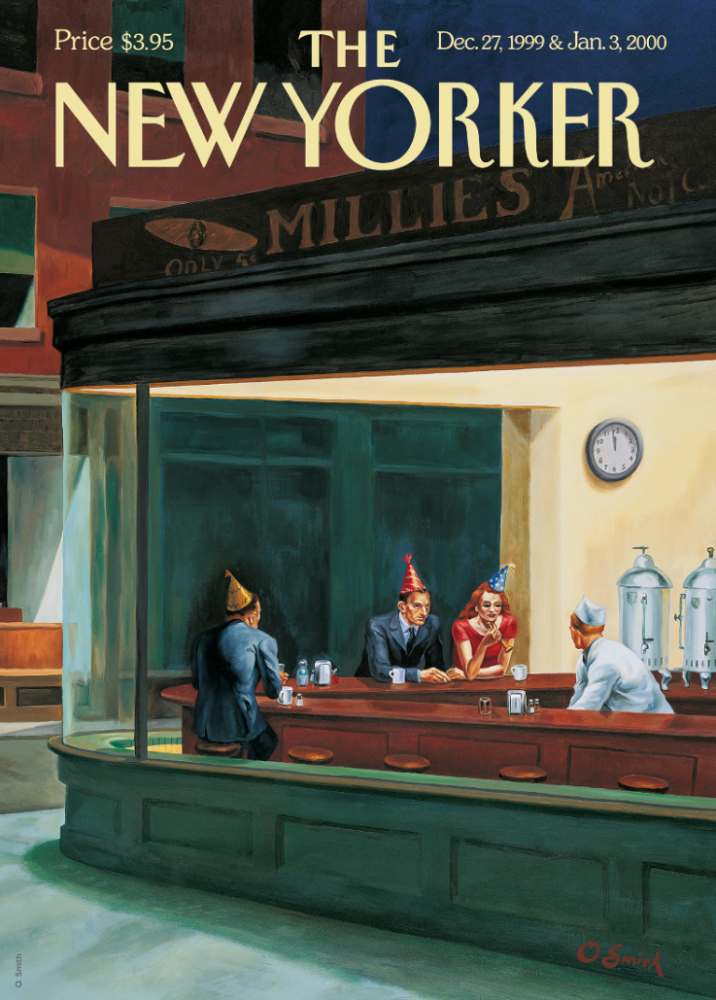 47 Bar - Owen Smith - Collection The New Yorker - 56x76 cm - Image Republic