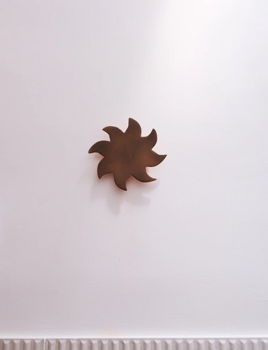 Soleil mural Terre de Feu en céramique Maison Béata