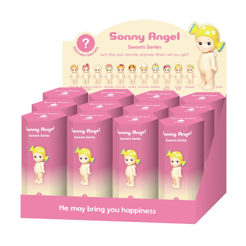 Display des Sonny Angel Sweets