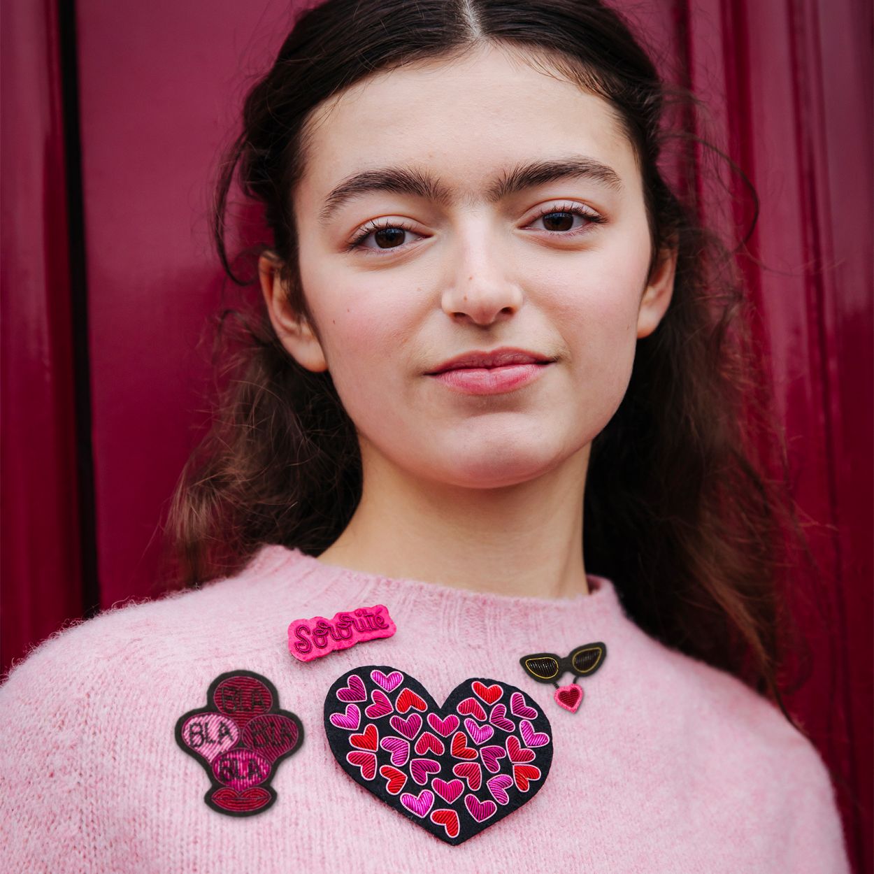 Star - Broche Brodés Main - Macon&Lesquoy