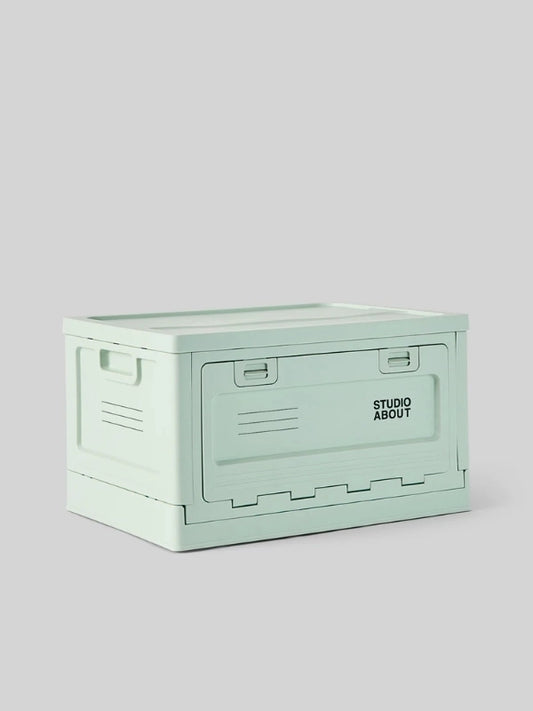 Boite vert menthe taille large Studio About vue de côté