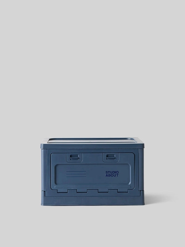 Boite bleu foncé taille medium Studio About