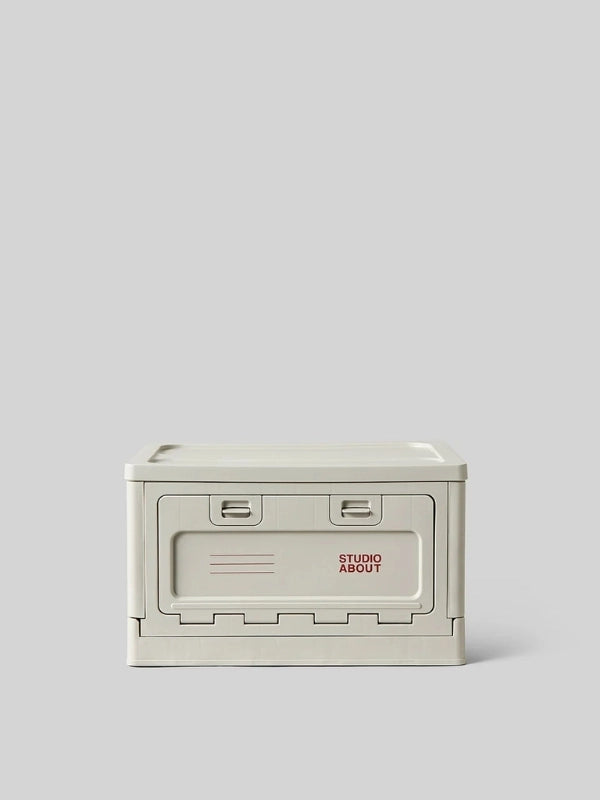 Boite gris clair taille medium Studio About