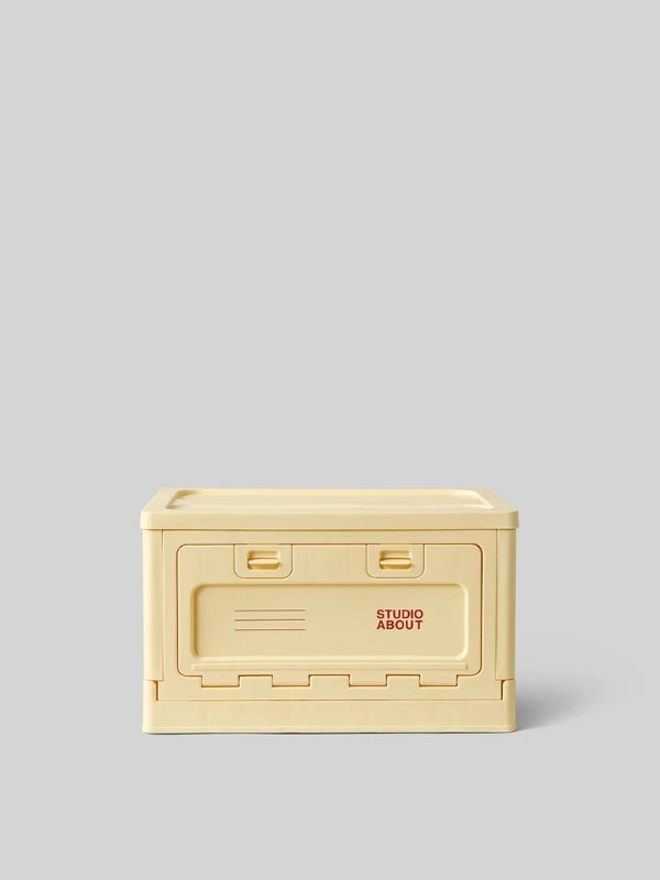 Boite jaune clair taille medium Studio About