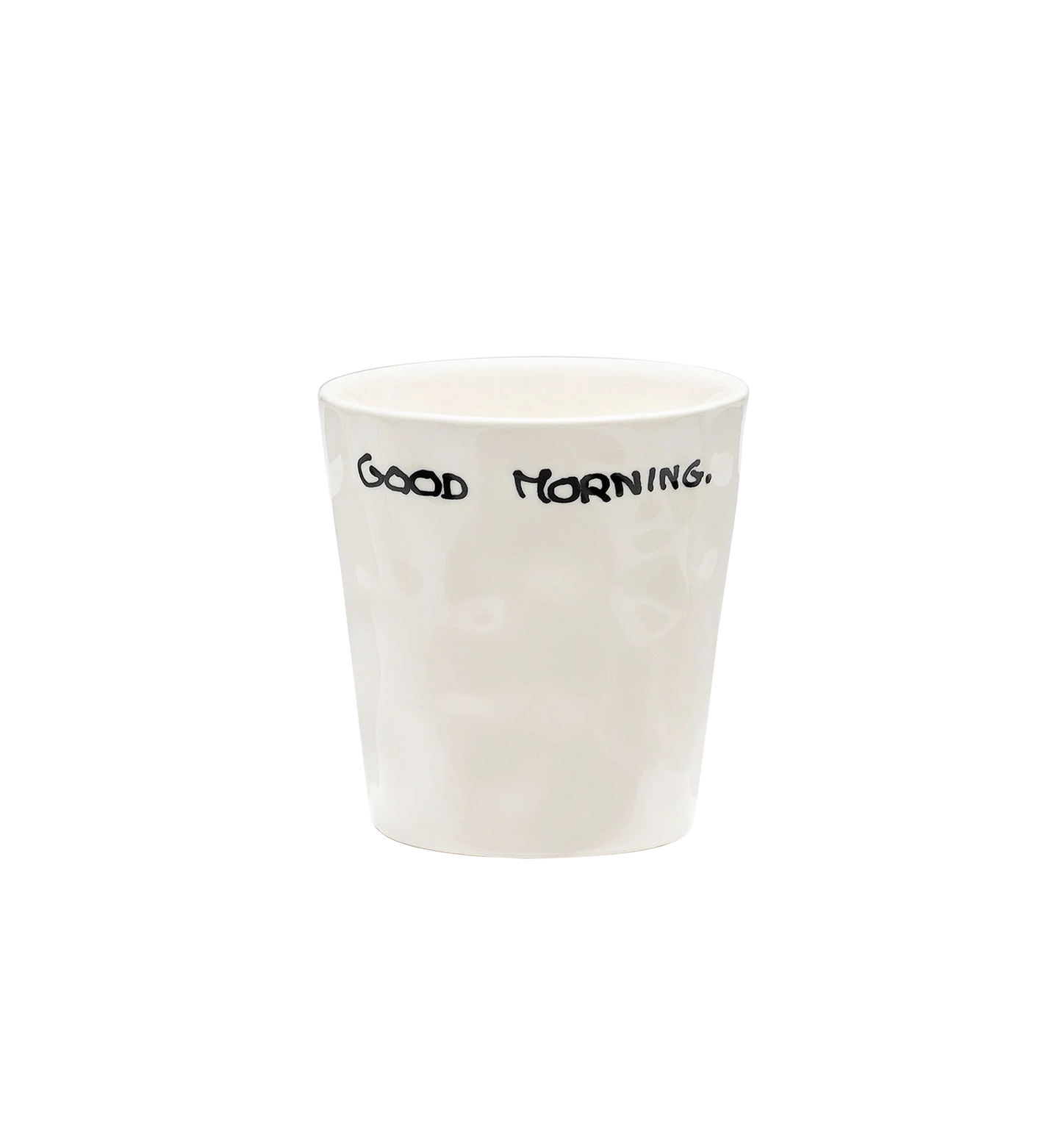 Good Morning - Tasse à café en céramique avec typo manuscrite - anna+nina
