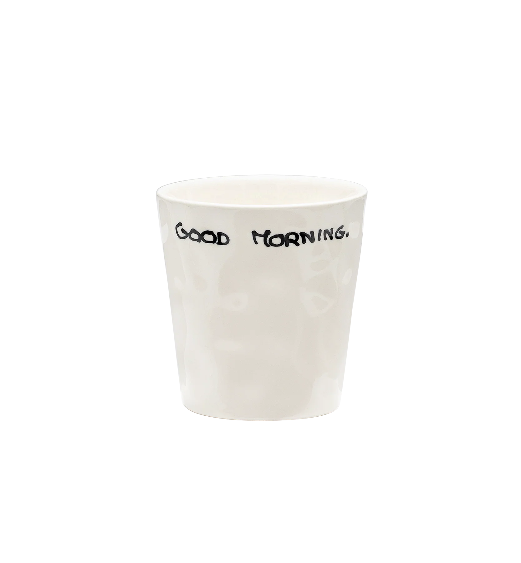 Good Morning - Tasse à café en céramique avec typo manuscrite - anna+nina