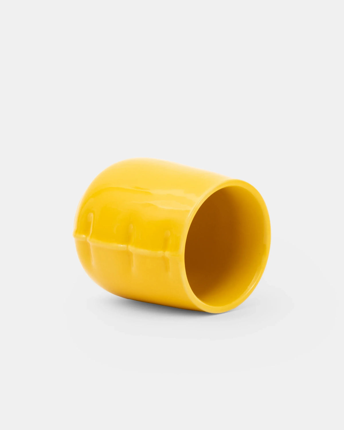 Tasse Lily jaune brillante Home Studyo détail couture