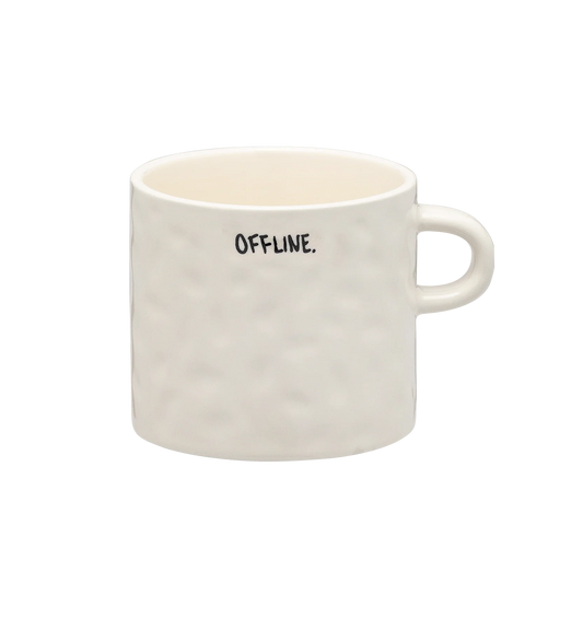Offline - Tasse Mug en céramique avec typo manuscrite - anna+nina