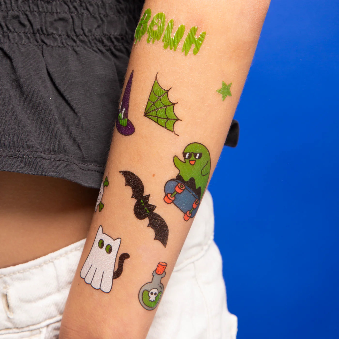 Tattoos Boo ! OMY - Tatouages Phosphorescents dés 3 ans