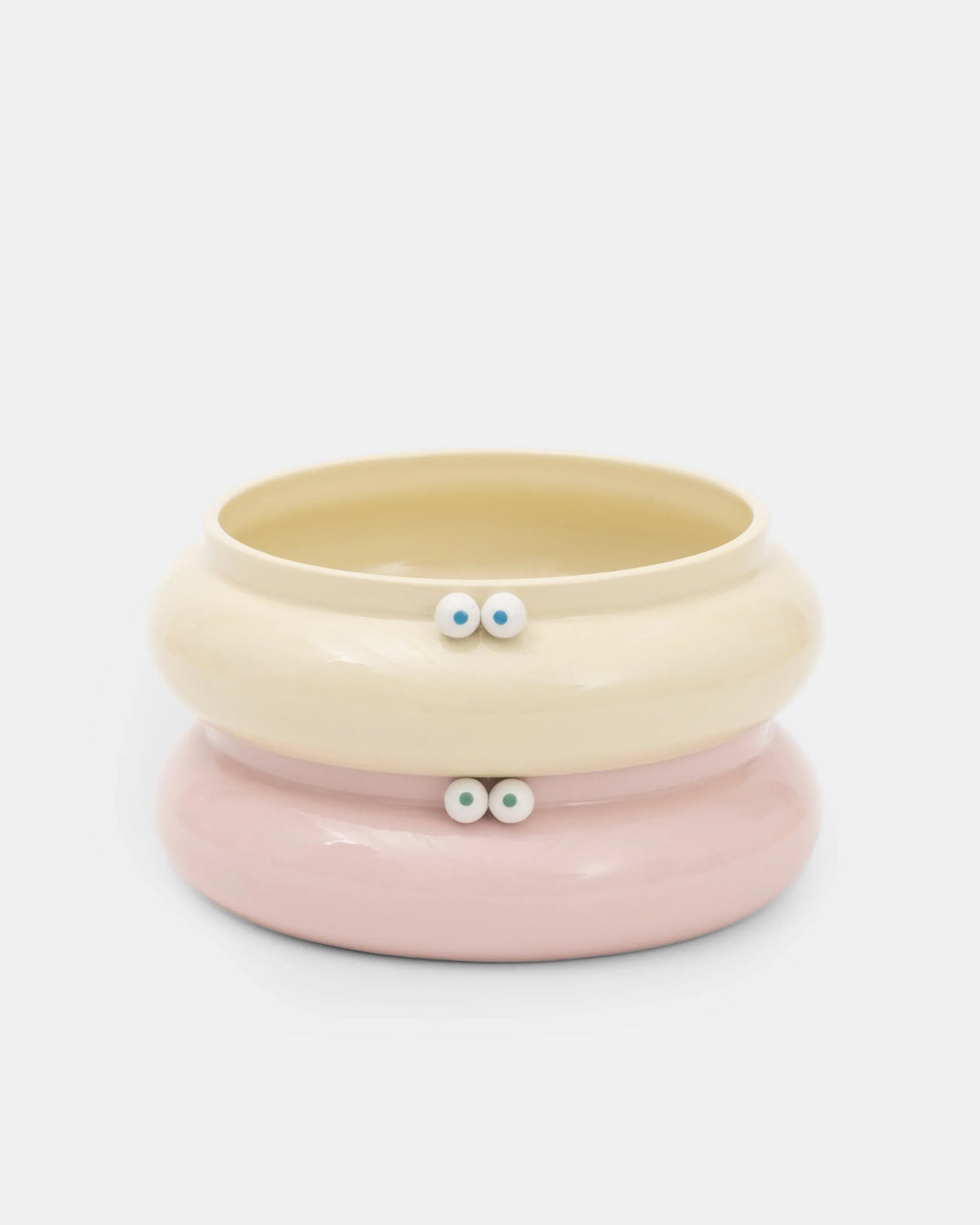 Les bols The Bowl rose et sable de Lucas Zanotto pour Home Studyo