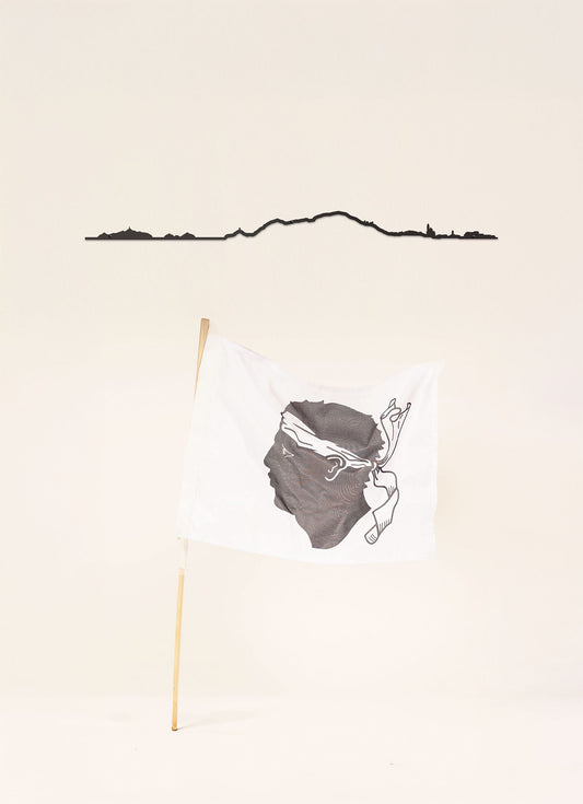 Ajaccio - Noir 50cm - The Line