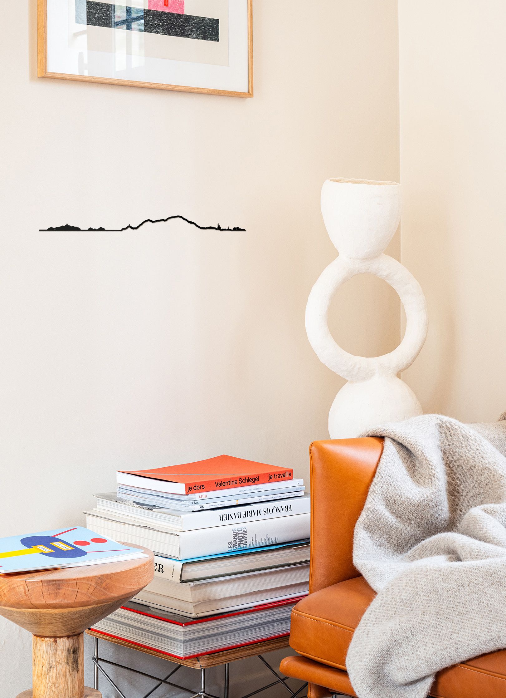 Ajaccio - Noir 50cm - The Line