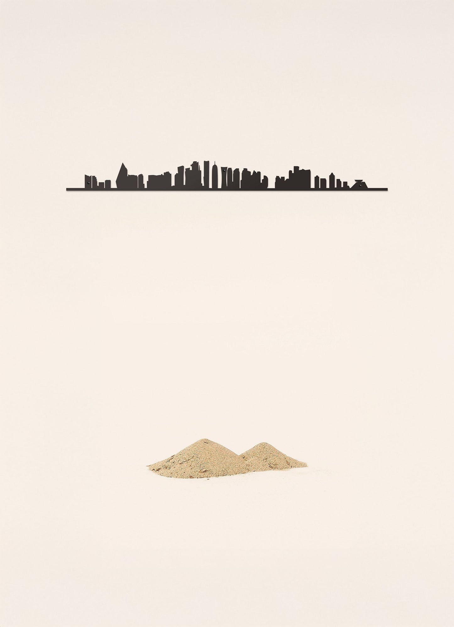 Doha - Noir 50cm - The Line