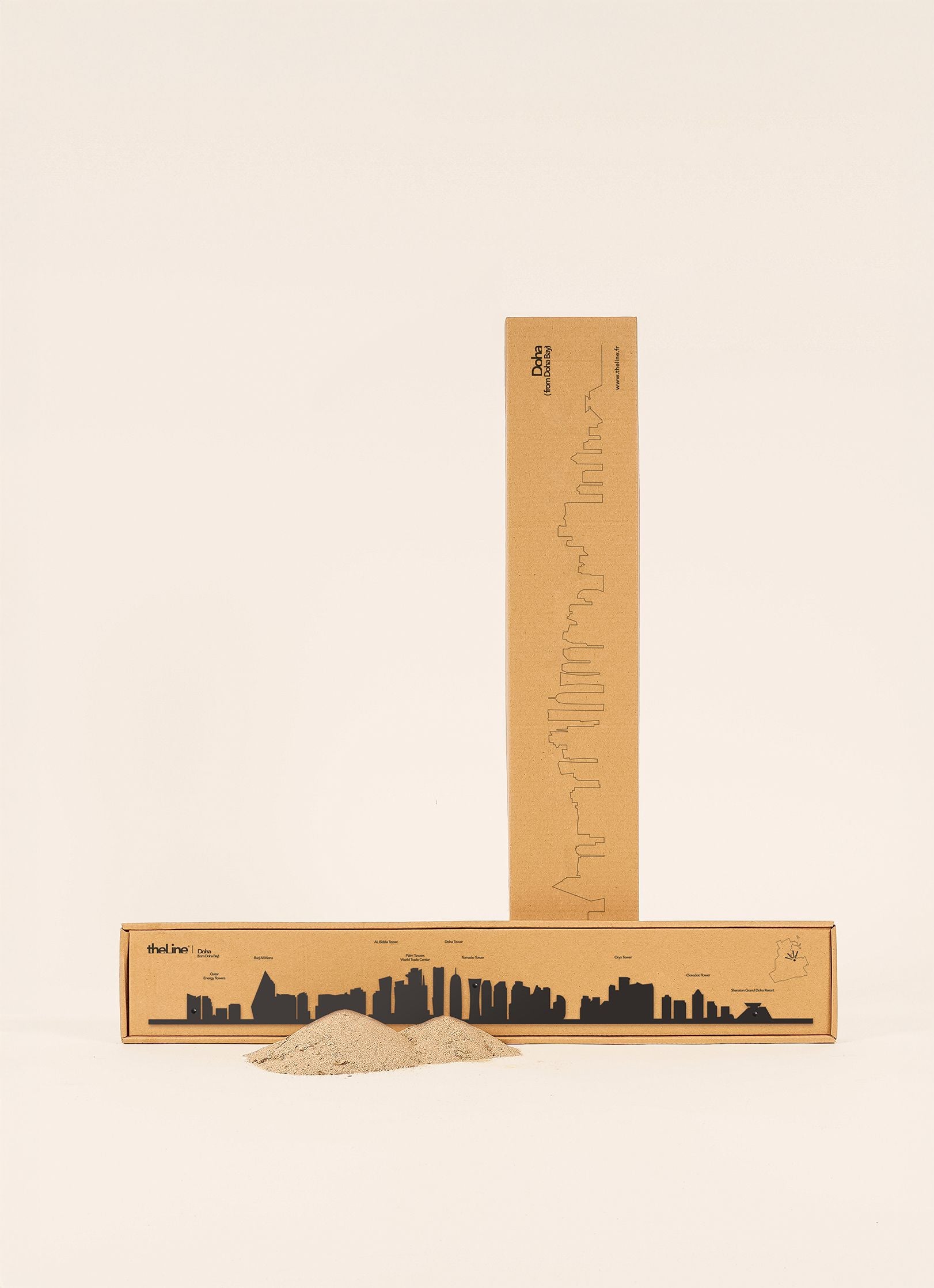 Doha - Noir 50cm - The Line