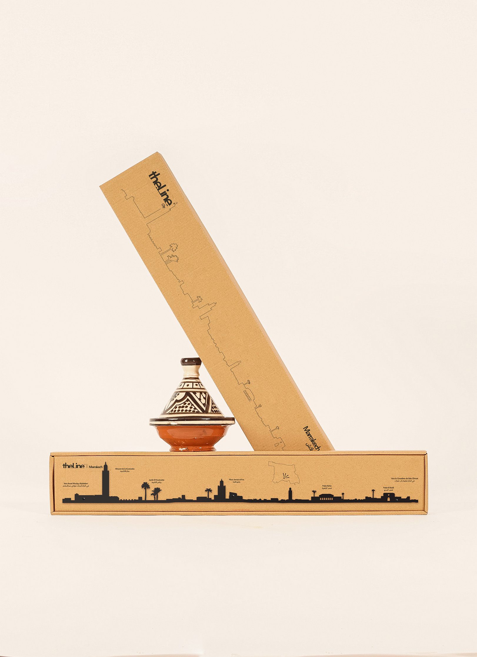 Marrakech - Noir 50cm - The Line