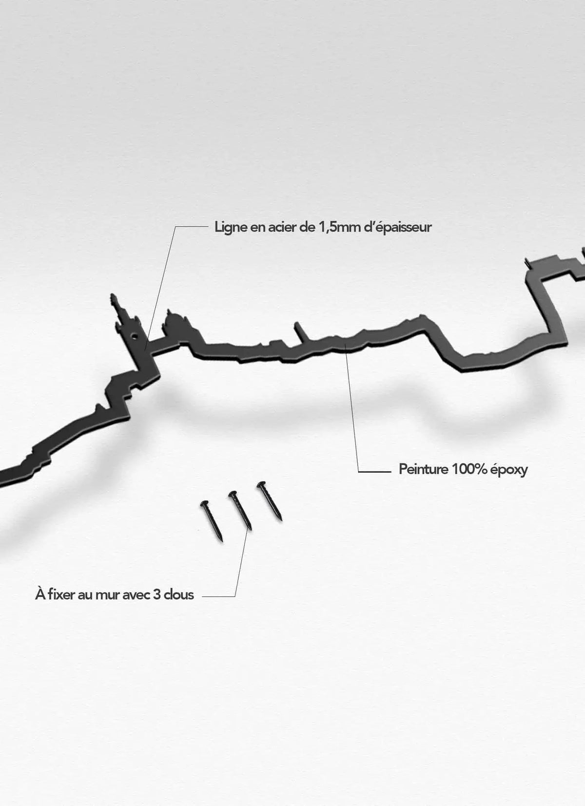 Détails techniques de la The Line Marseille