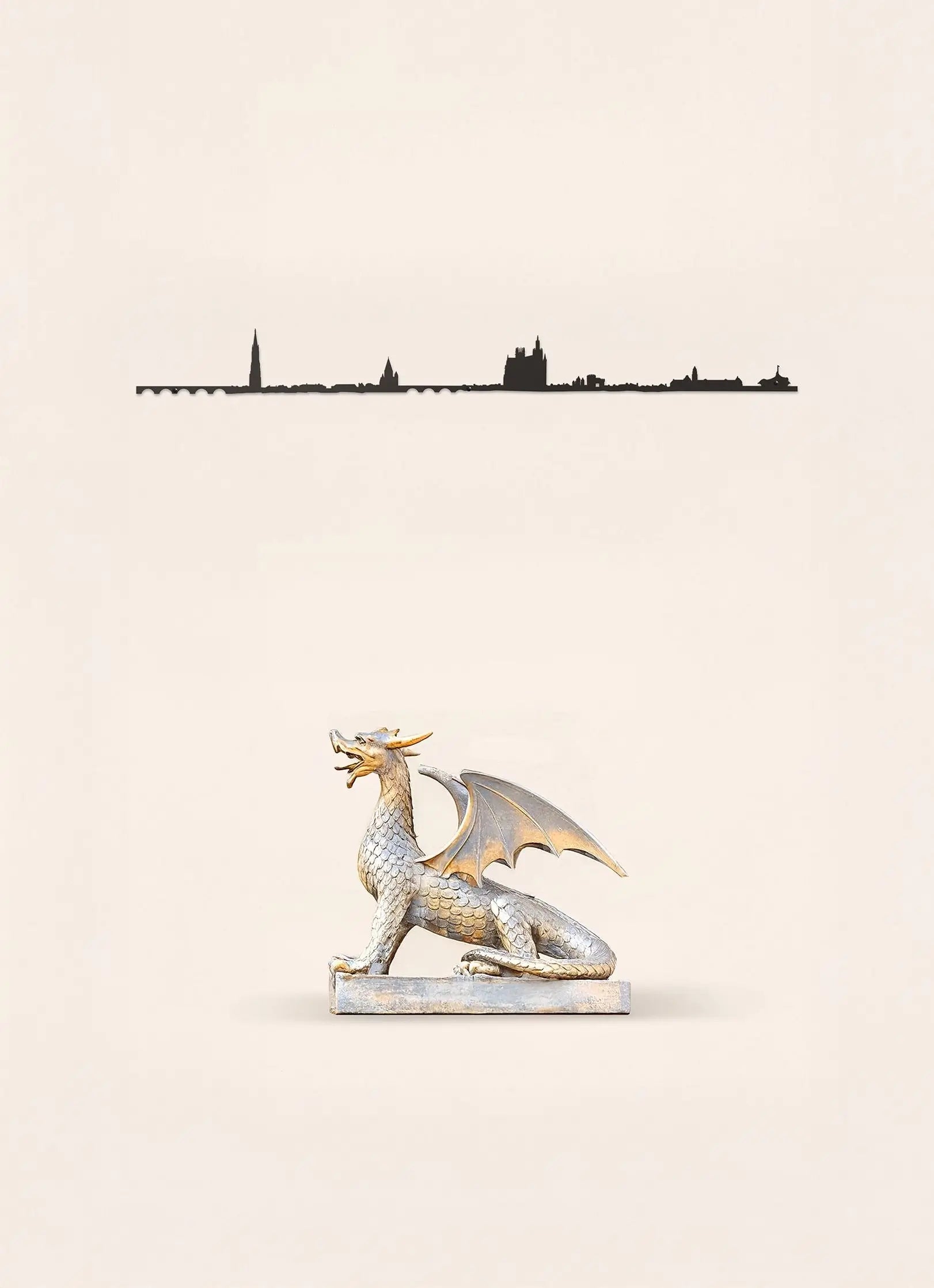 Silhouette murale Metz - The Line