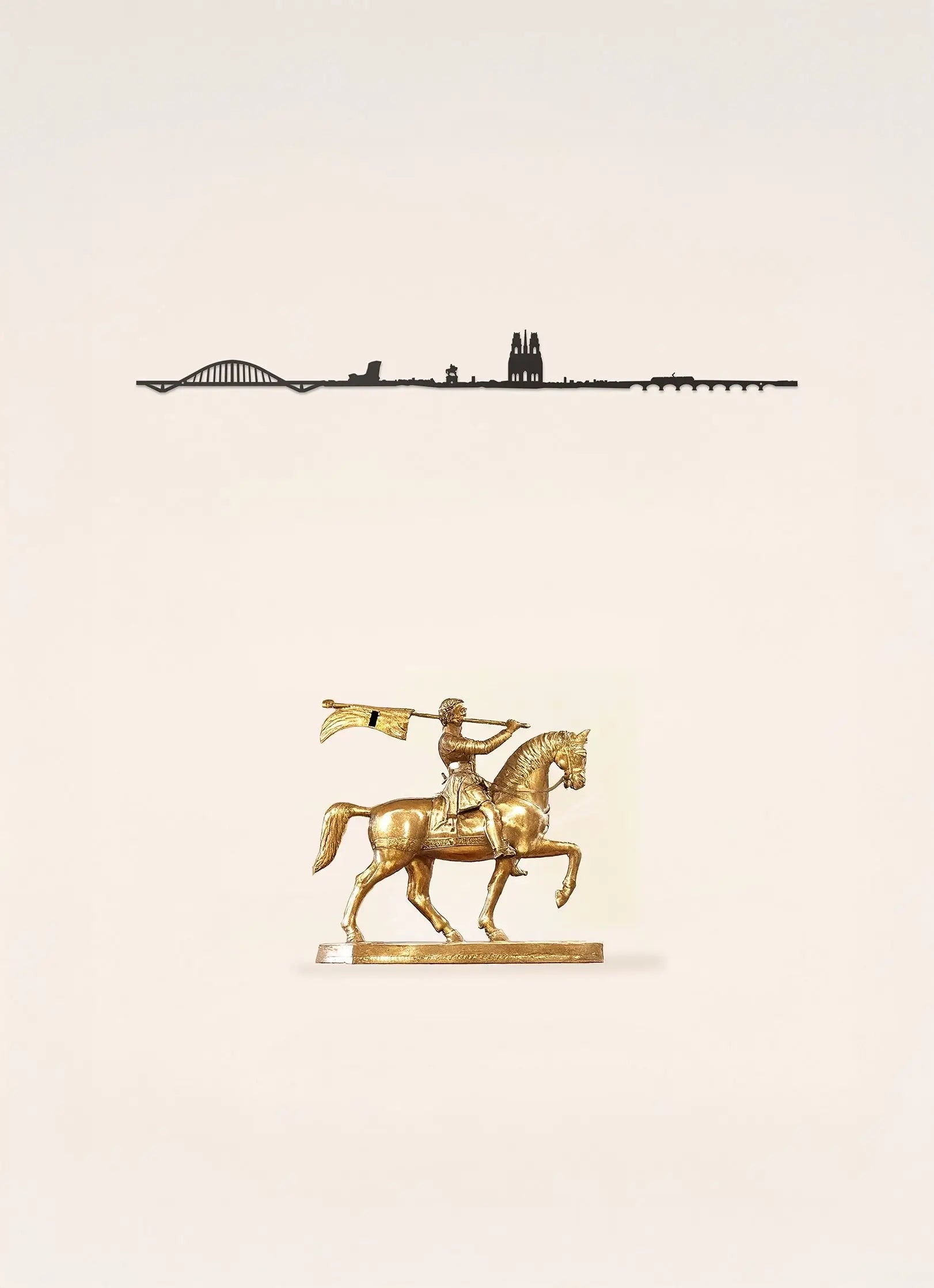 Silhouette murale de Orléans - The Line