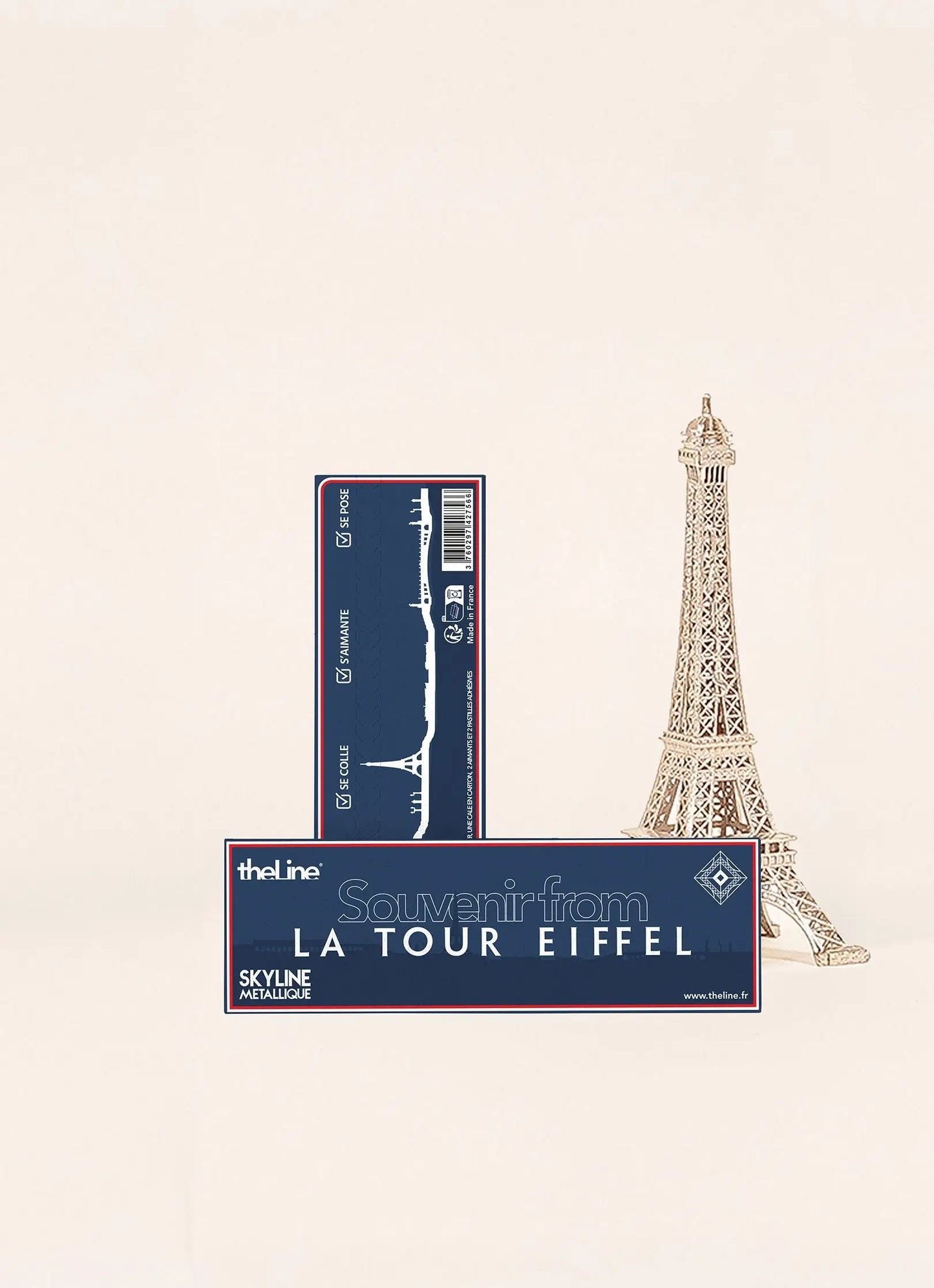 Silhouette murale de Paris édition Tour Eiffel - The Line - Packaging