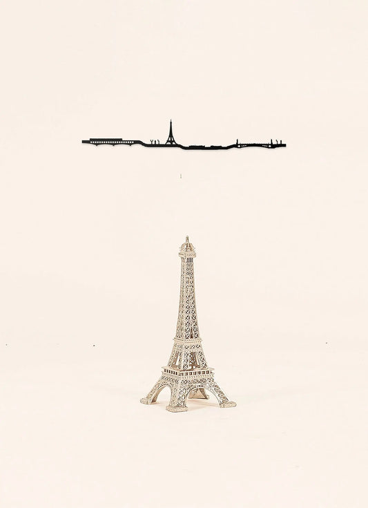 Silhouette murale de Paris Tour Eiffel Mini - The Line