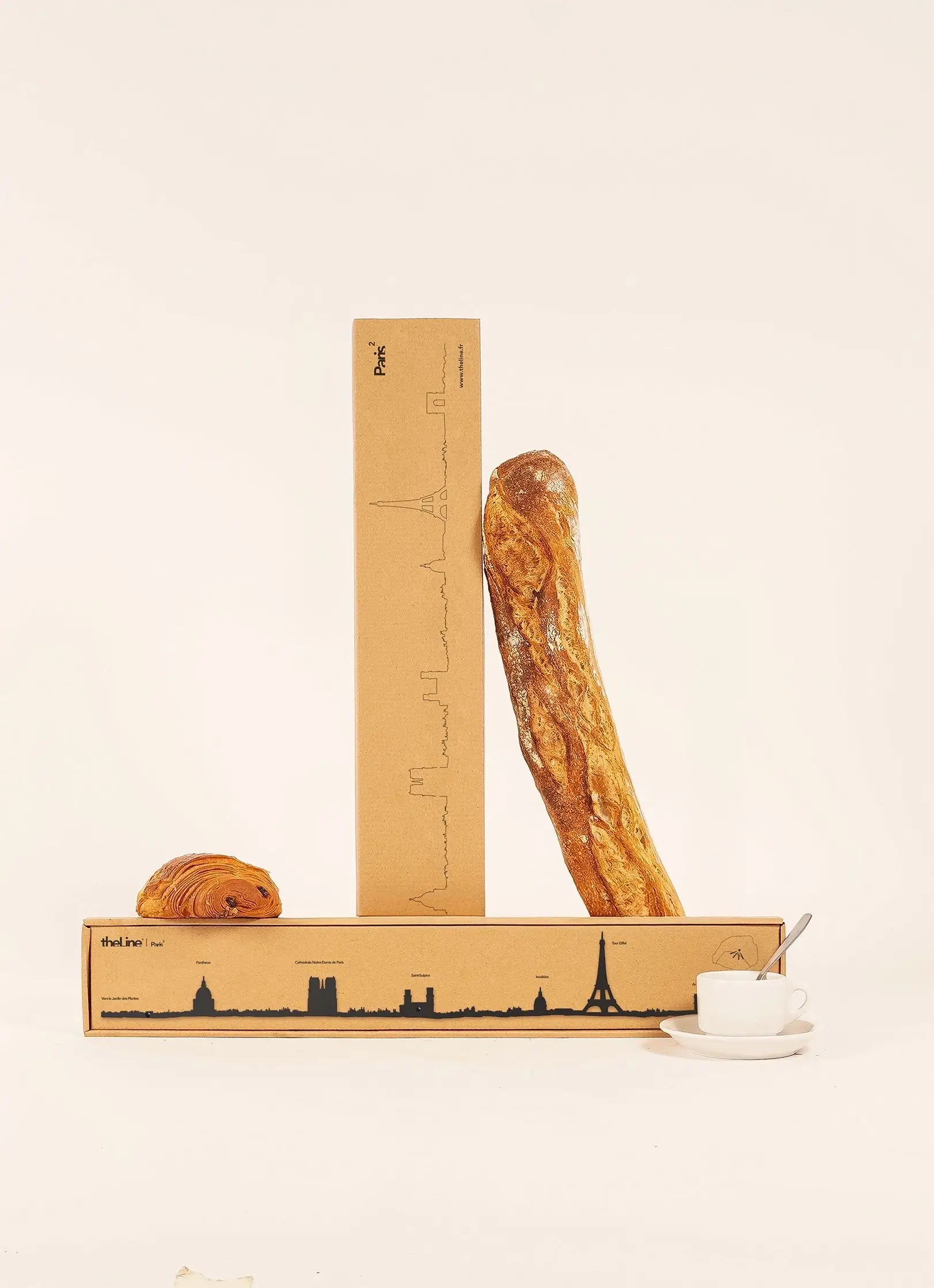 Silhouette murale de Paris - The Line - Packaging