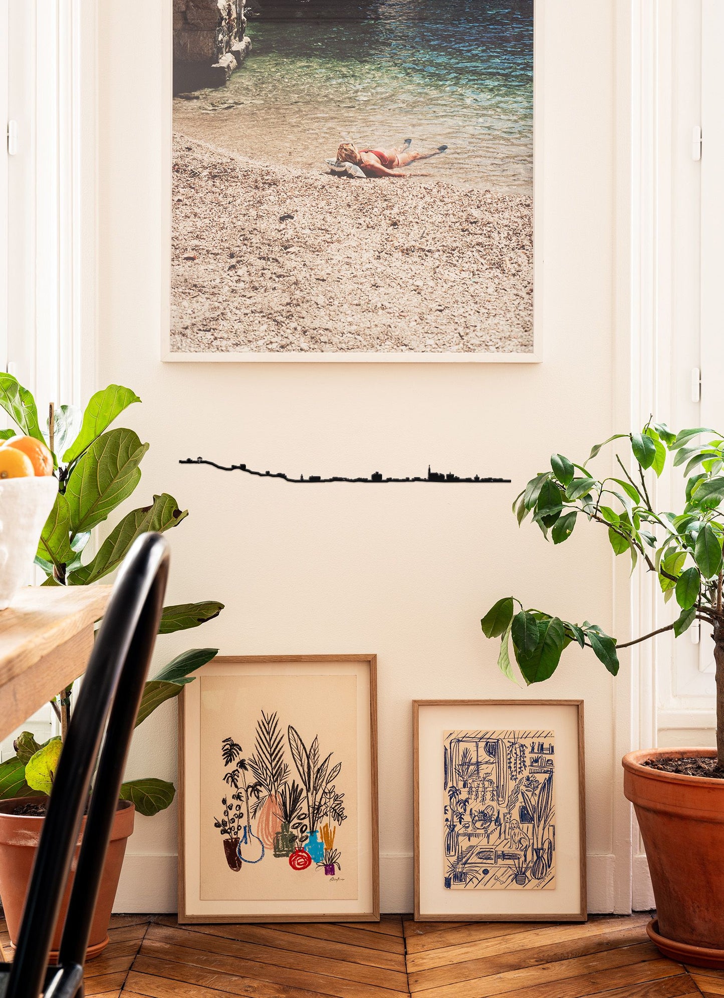 Sanary - Noir 50cm - The Line