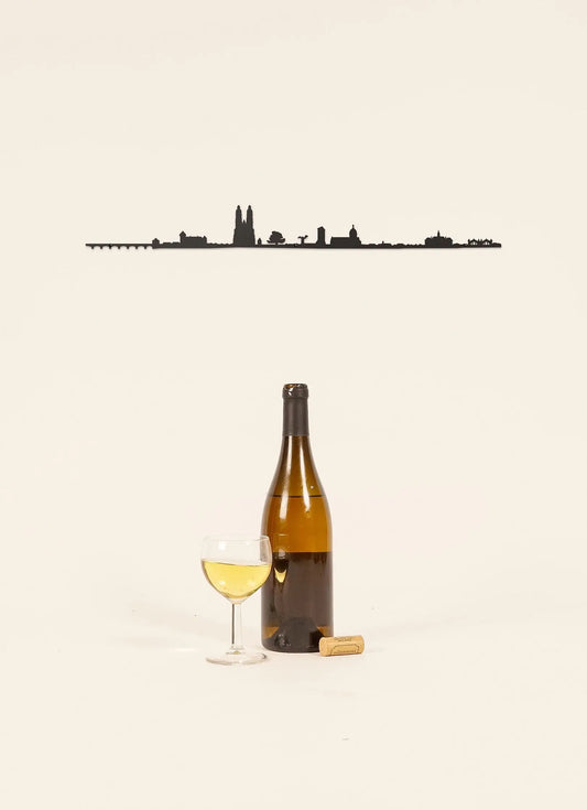 Silhouette murale de Tours - The Line