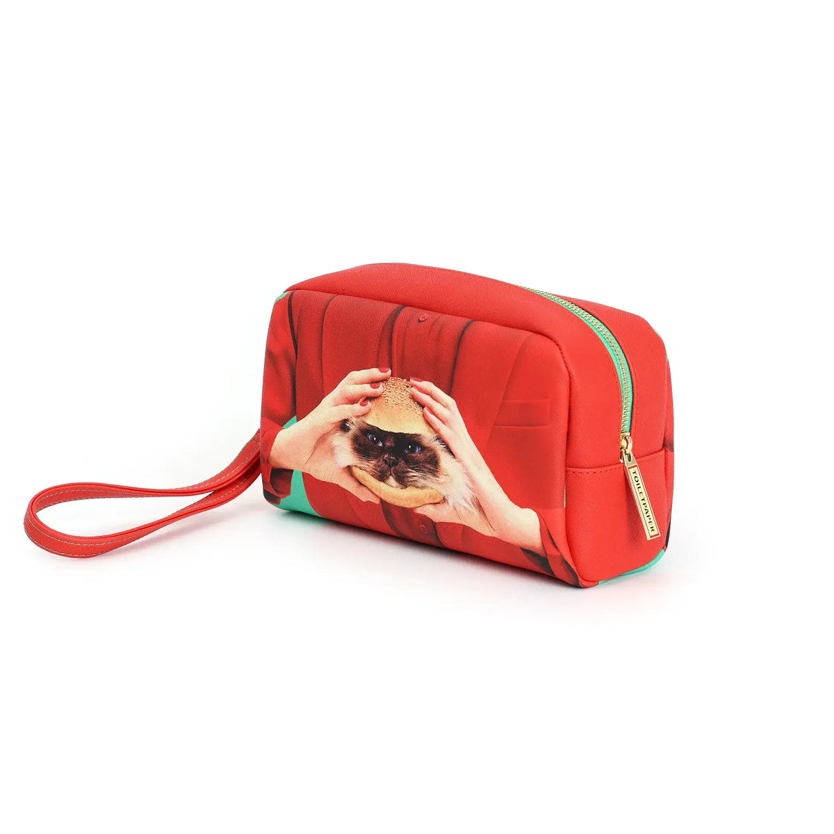 Trousse de toilette Cat Liscious vue de biais