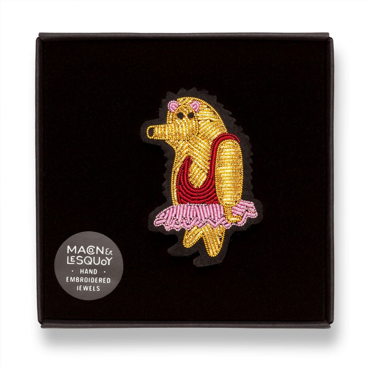 Tutours - Broche Brodés Main - Macon&Lesquoy