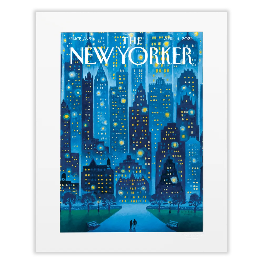 Affiche New Yorker Ulriksen - Stellar Night 40x50
