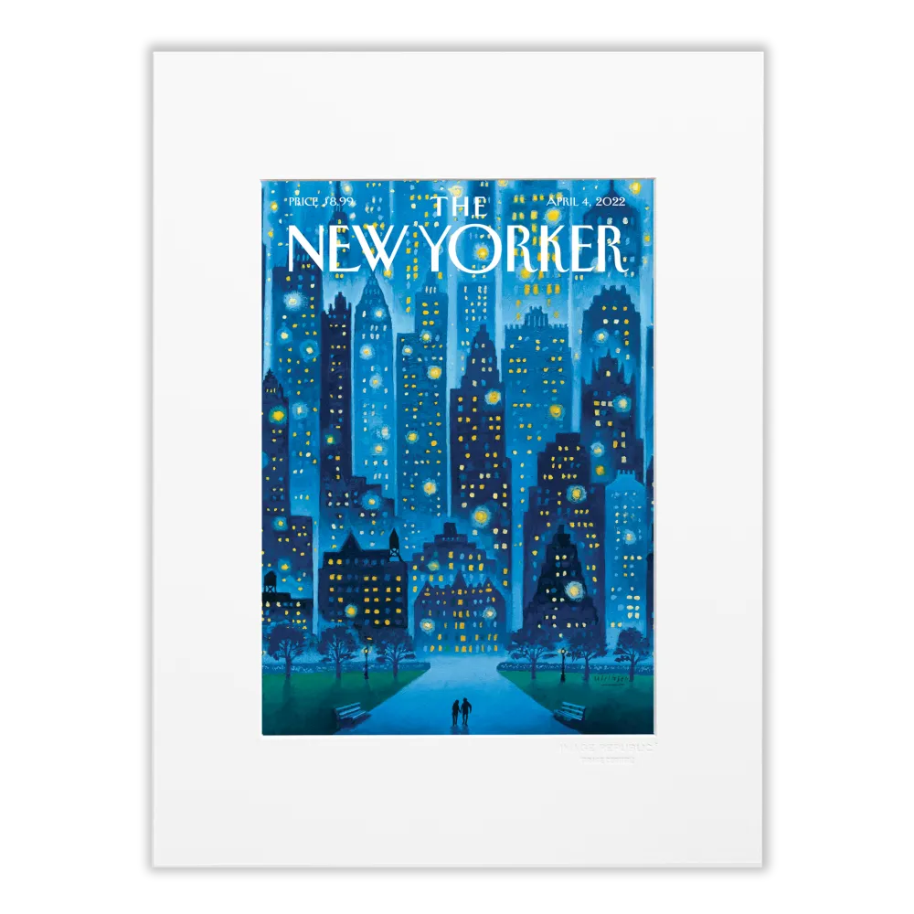 Affiche New Yorker Ulriksen - Stellar Night 30x40