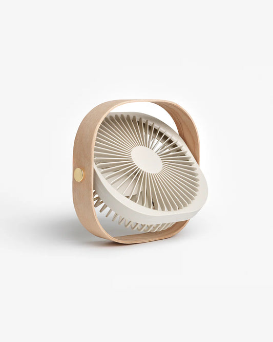 Ventilateur Portable, Rechargeable Printworks - Beige